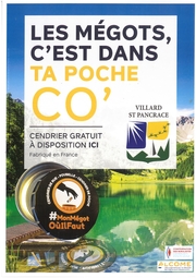 ALCOME et Cendrier ALCOME et Cendrier