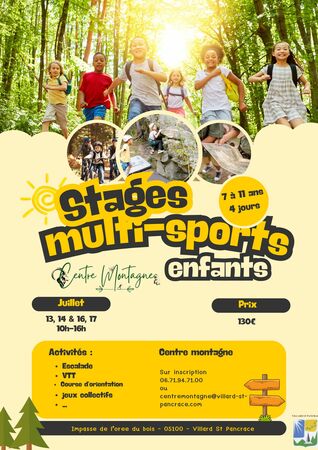 Yellow And Green Playful Kids Summer Camp Flyer Yellow And Green Playful Kids Summer Camp Flyer